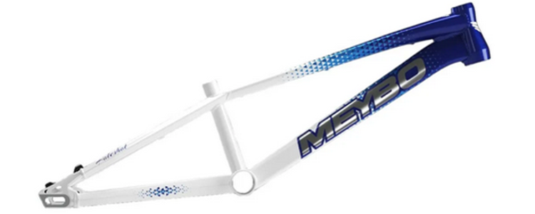 Meybo Holeshot 2026 Bmx Race Frame White/Navy